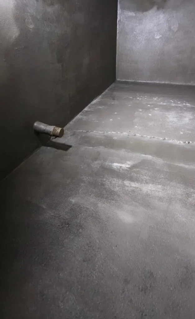 Resultado posterior de una intervención en un estanque de agua potable